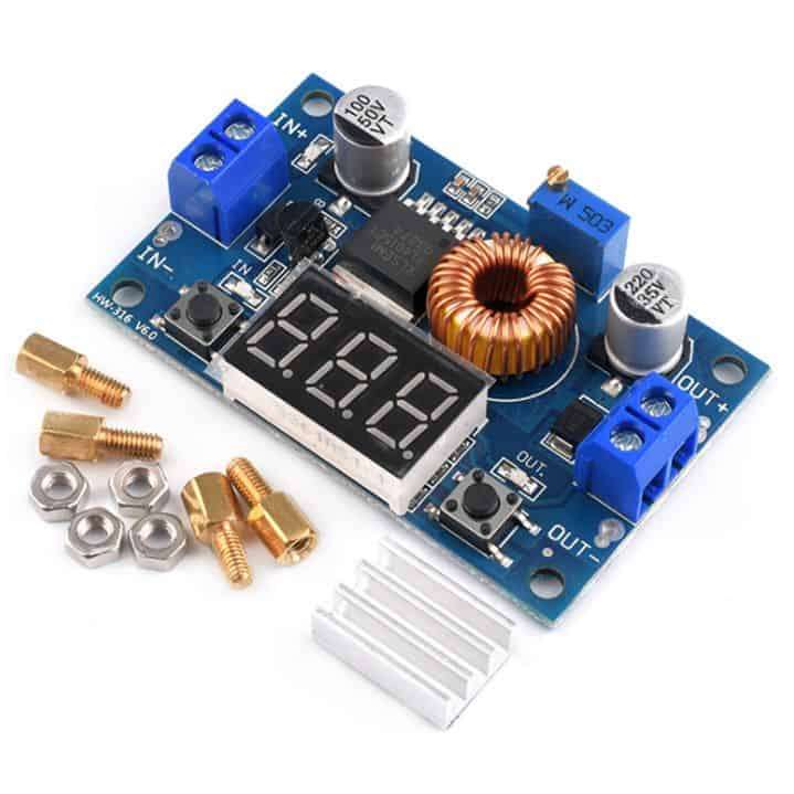 DC-DC Step Down Power PCB | Adjustable 1 -36V 3A Display | XL4015