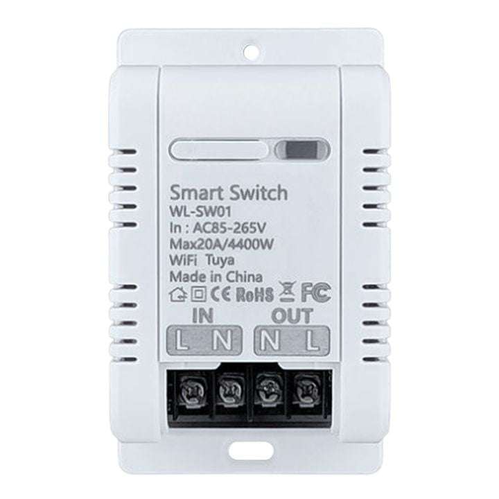 Smart Switch Basic 20A 4.4KW  | WiFi Tuya Smart Life