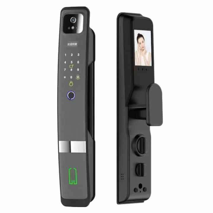 Smart WiFi Door Lock, Facial Recognition, Fingerprint, Card, Code, Key | WiFi Tuya Smart Life