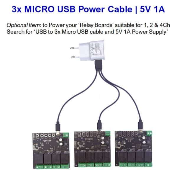 Smart 1Ch Relay Switch 10A + Shell | RF433Mhz + BT | DC or AC In |  WiFi Tuya Smart Life