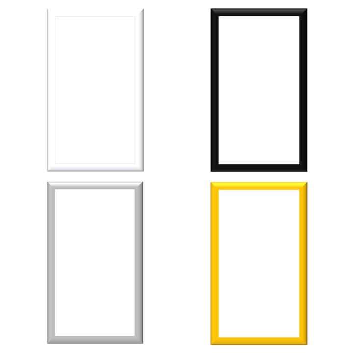 Frame Bezel for Smart Light Touch Switches | White, Black, Silver or Gold