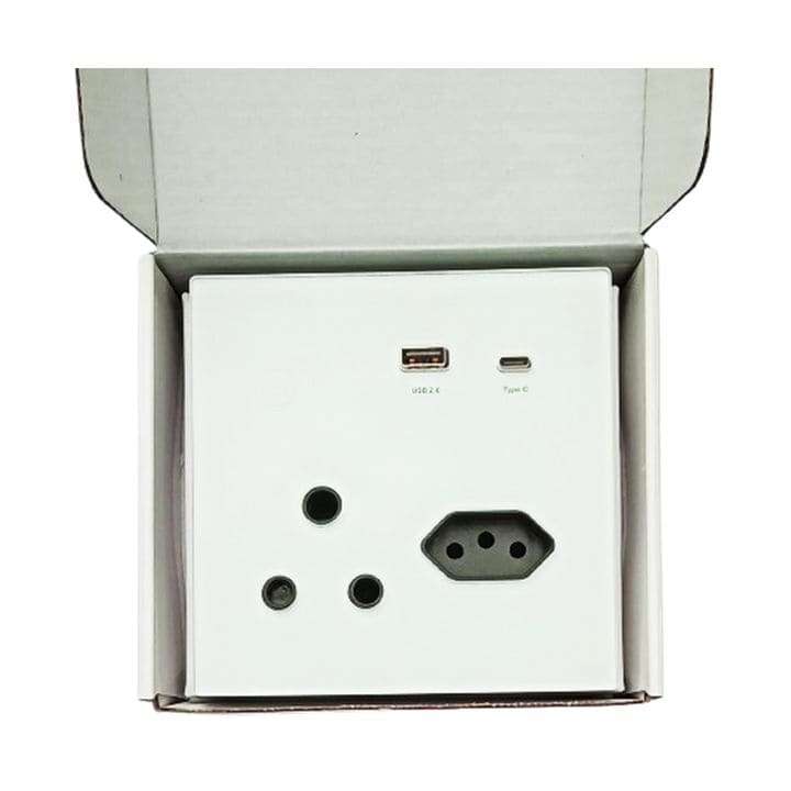 Smart Wall Socket Switch | 4x4 SA 3pin 16A Charger | Wi-Fi Tuya Smart Life