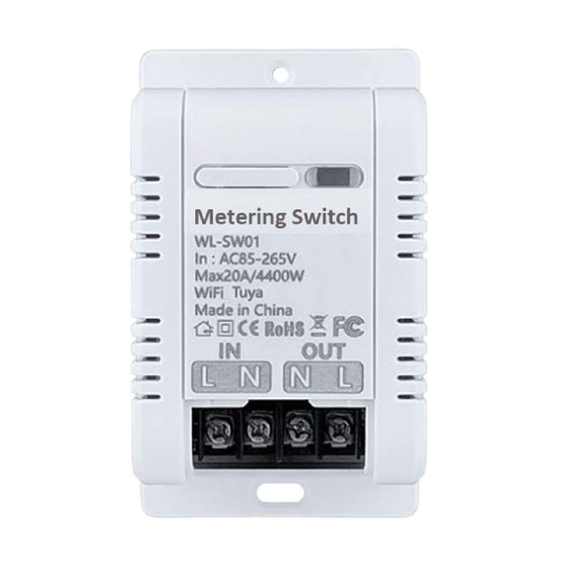 Smart Switch Basic 30A 6.6KW  | Energy Monitor | Wi-Fi Tuya Smart Life