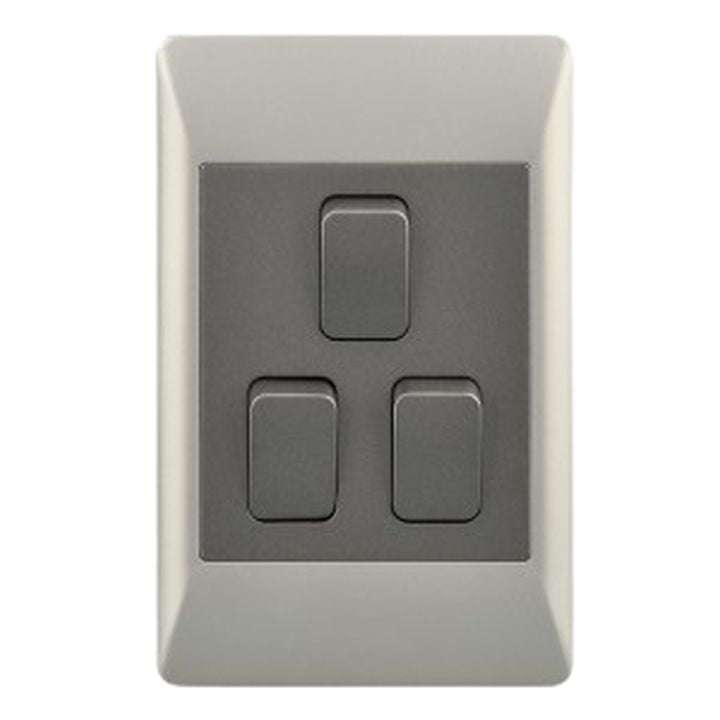 Smart Wi-Fi Mechanical Light Switch, 3 Gang | Neutral Wire | Wi-Fi Tuya Smart Life