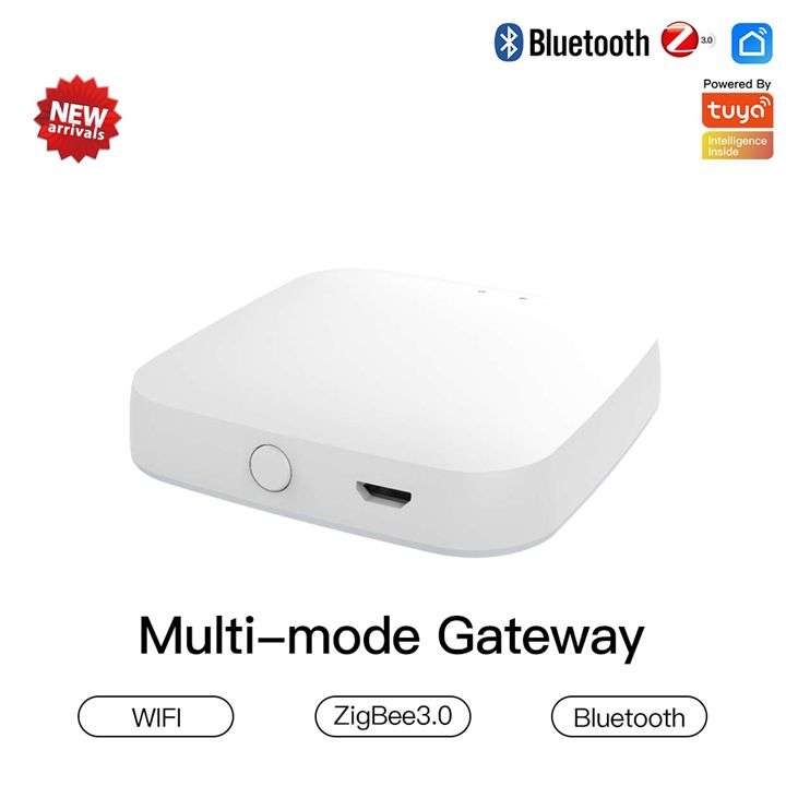 Bluetooth (BLE) & Zigbee Multi-mode Gateway Converter Hub to Wifi | Tuya Smart Life