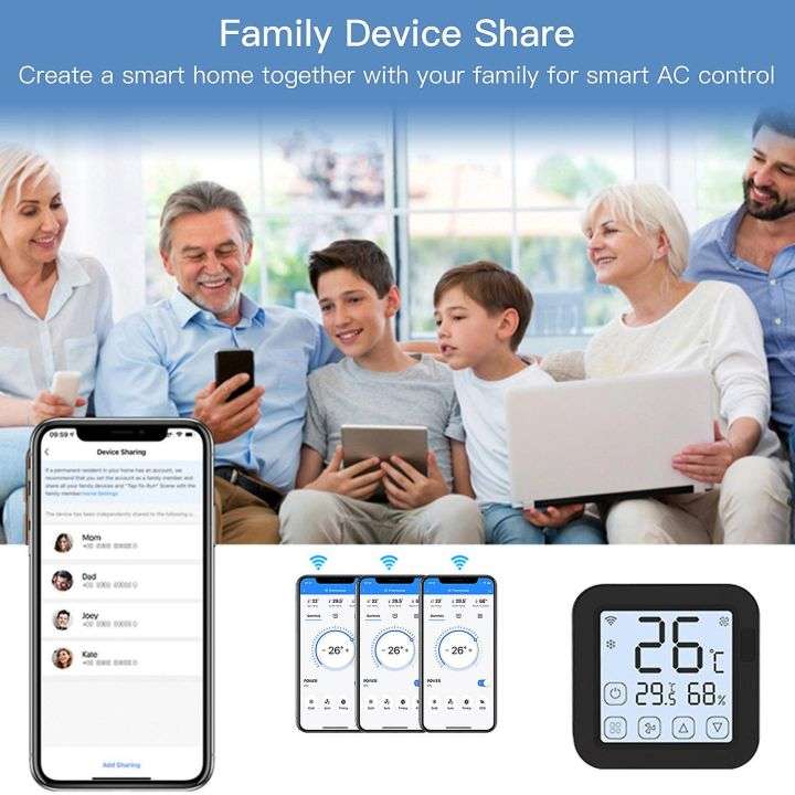 Smart Air Conditioner Control | Thermostat | WiFi Tuya Smart Life