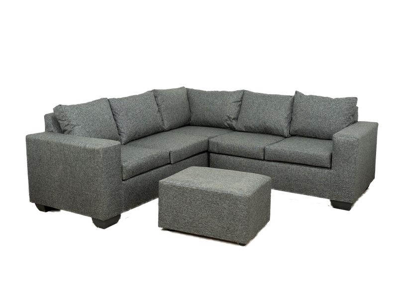 Jenny Corner Couch - Charcoal