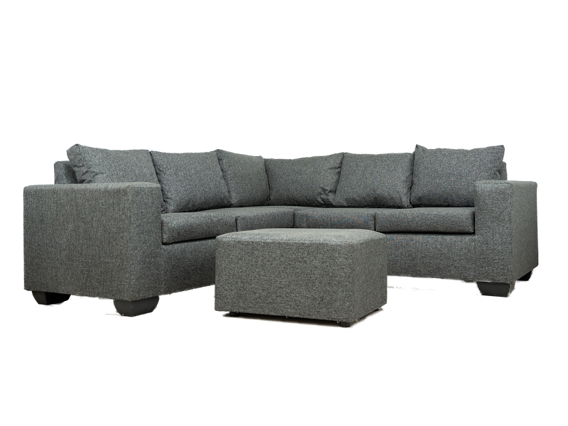 Jenny Corner Couch - Charcoal
