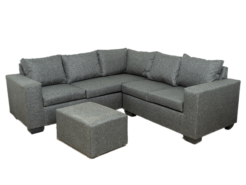 Jenny Corner Couch - Charcoal