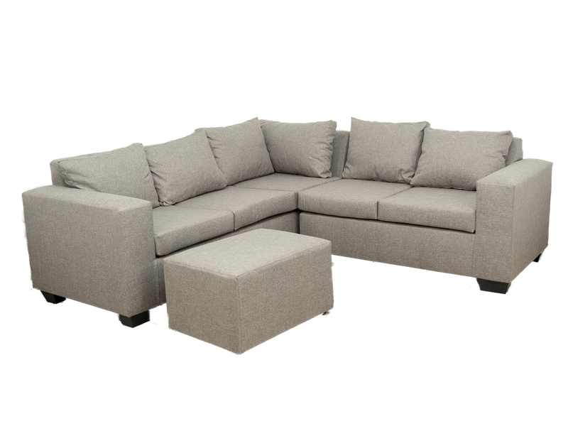 Jenny Corner Couch - Light Grey