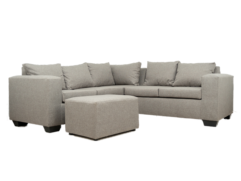 Jenny Corner Couch - Light Grey