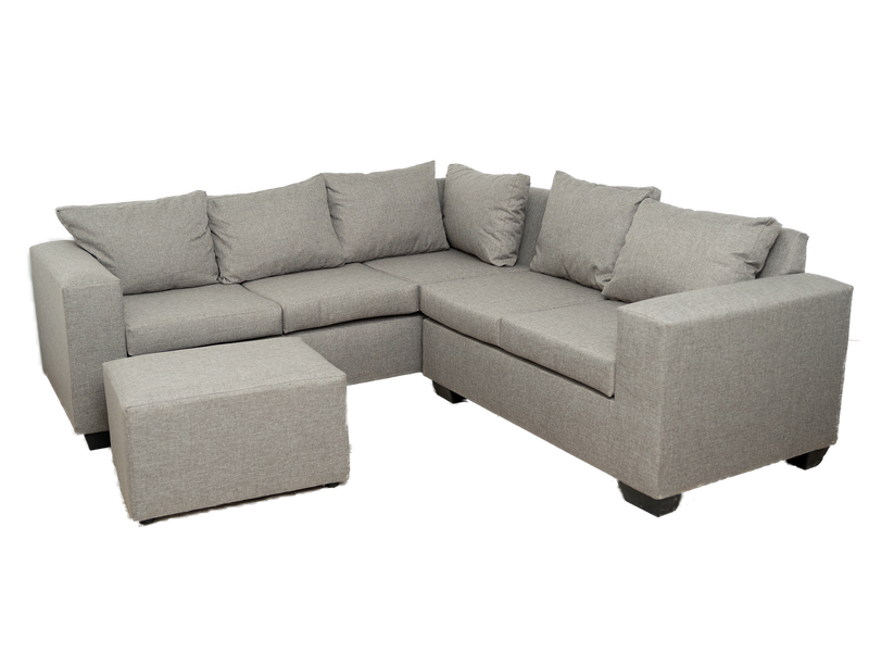 Jenny Corner Couch - Light Grey