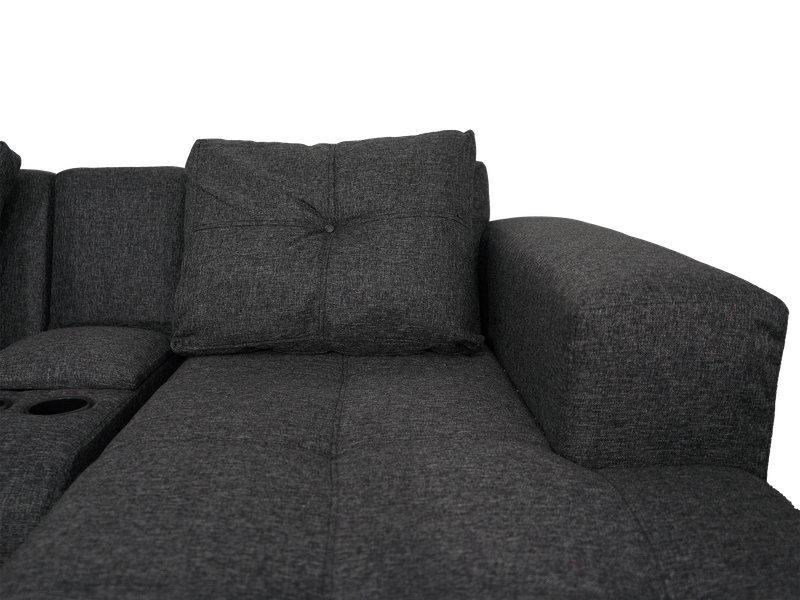 Chelsea Corner Sofa - Charcoal - Right Hand