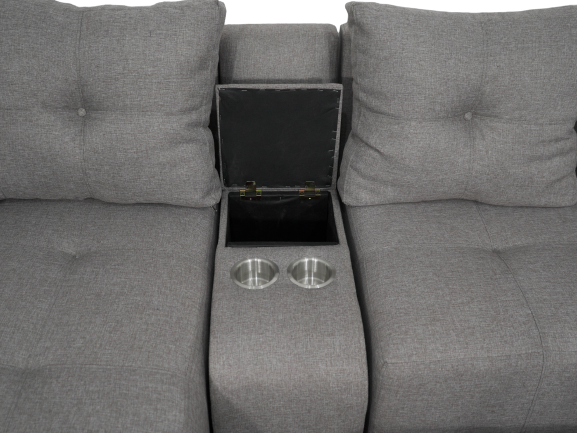 Chelsea Corner Couch - Light Grey - Right Hand