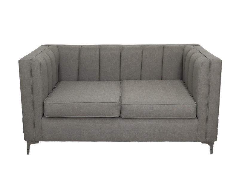 Emily 2 Seater Couch - Grey