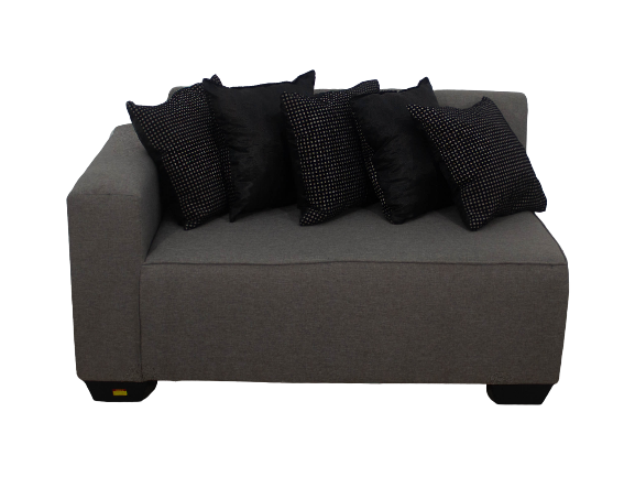 Scatter Cushion - 5 Piece - Black Grey Dots