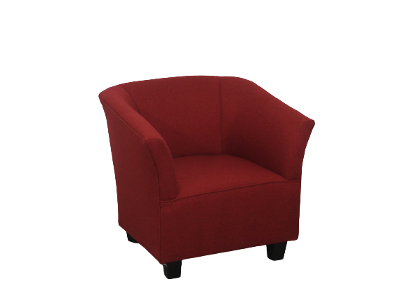 Prince Tub Chair - Red