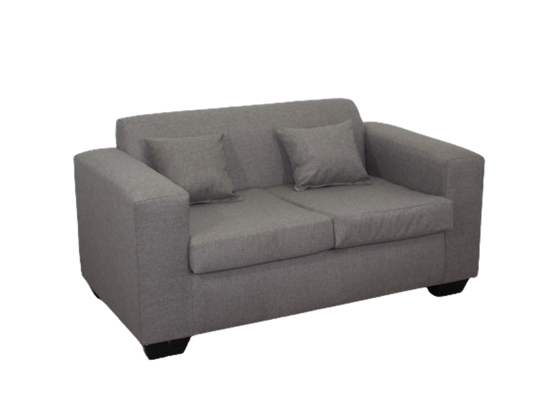 Dimension 2 Seater Couch - Light Grey