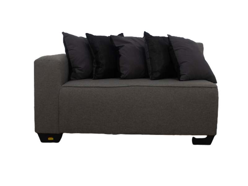 Scatter Cushion - 5 Piece - Black Grey