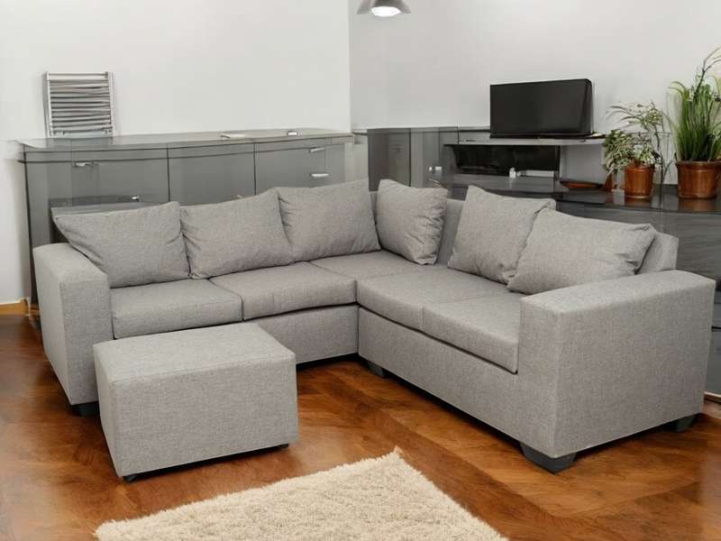 Jenny Corner Couch - Light Grey