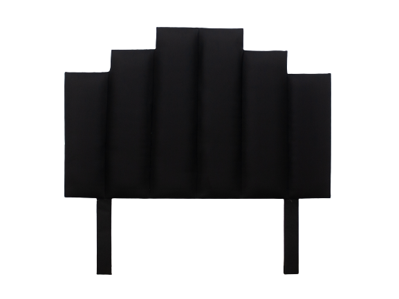Penelope Headboard - Black - Paneled