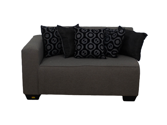 Scatter Cushion - 5 Piece - Black Grey Circles