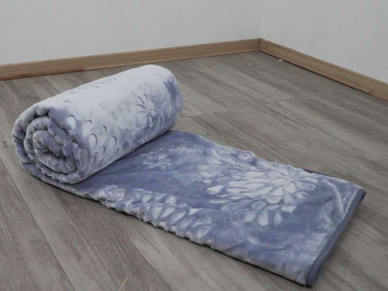 Sesli Pandora Mink Queen Blanket - Baby Blue