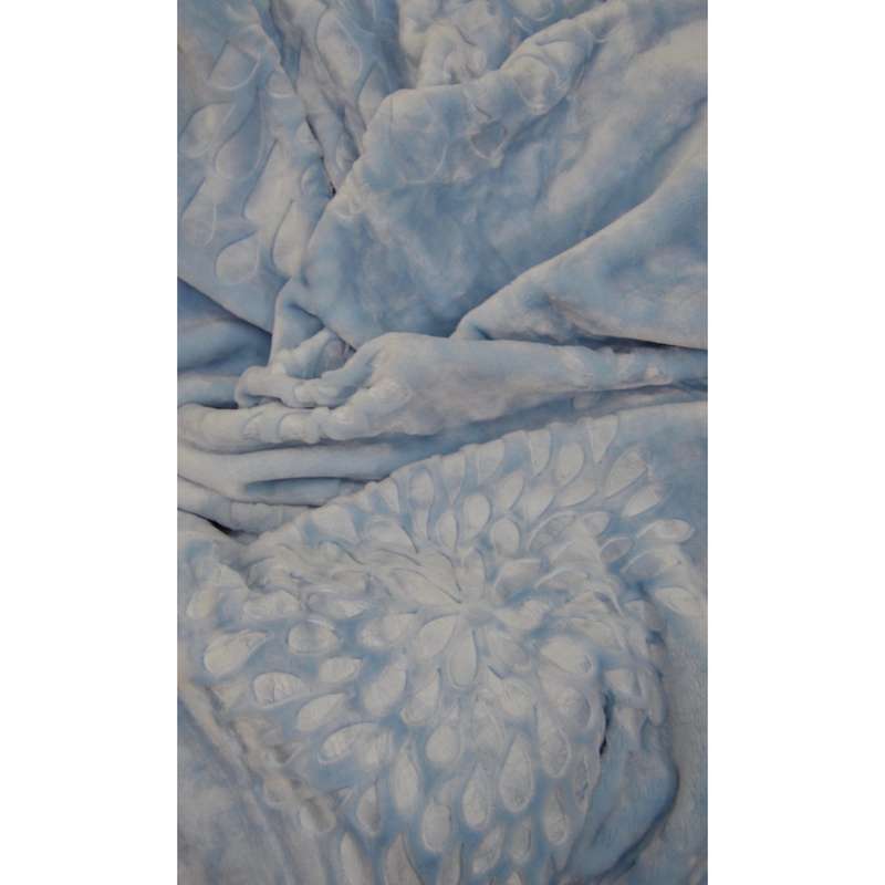 Sesli Pandora Mink Queen Blanket - Baby Blue