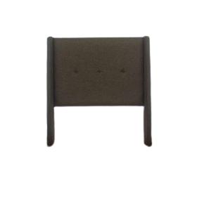 Winged Freestanding - Double - Dark Grey Button