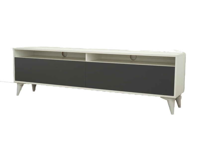 TV Stand - London - Grey/White
