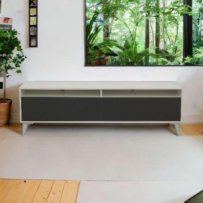TV Stand - London - Grey/White