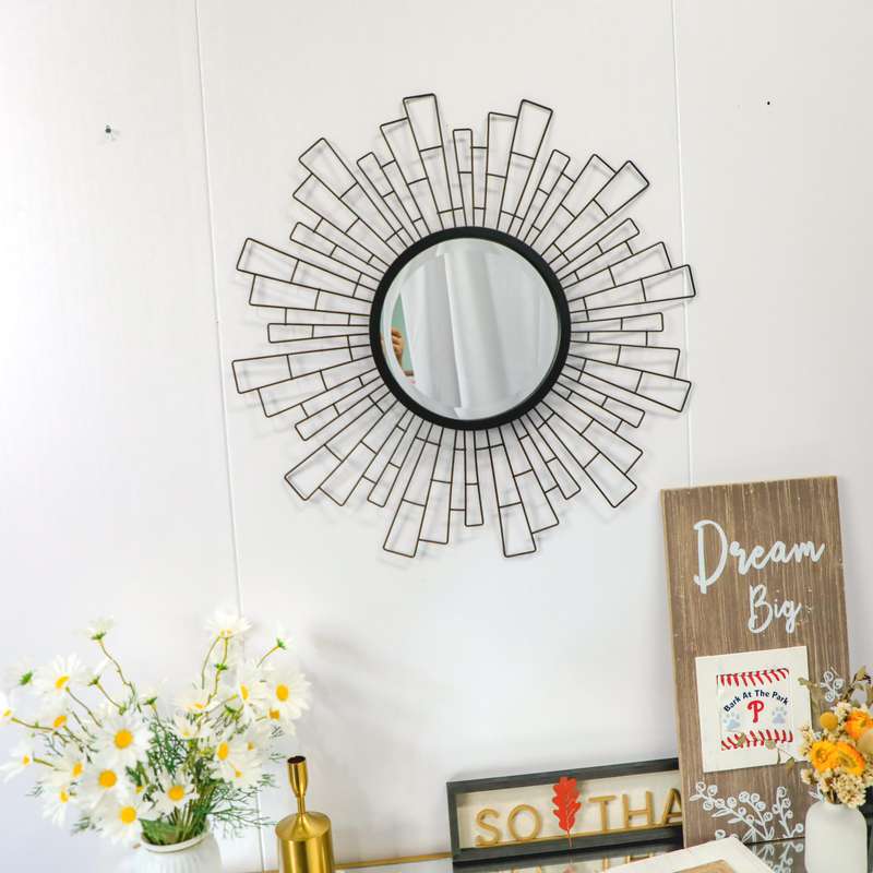Venice Decor Mirror - Black