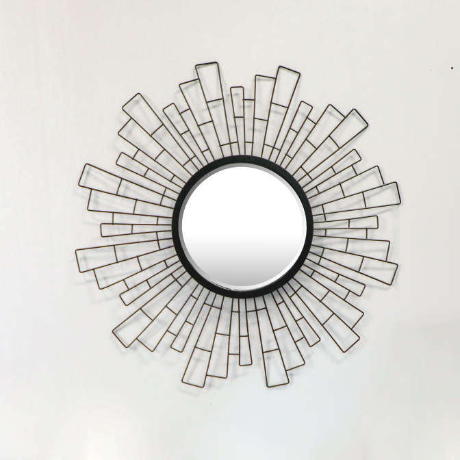 Venice Decor Mirror - Black