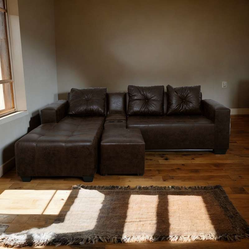 Chelsea Corner Couch - Buffalo Brown - Left Hand