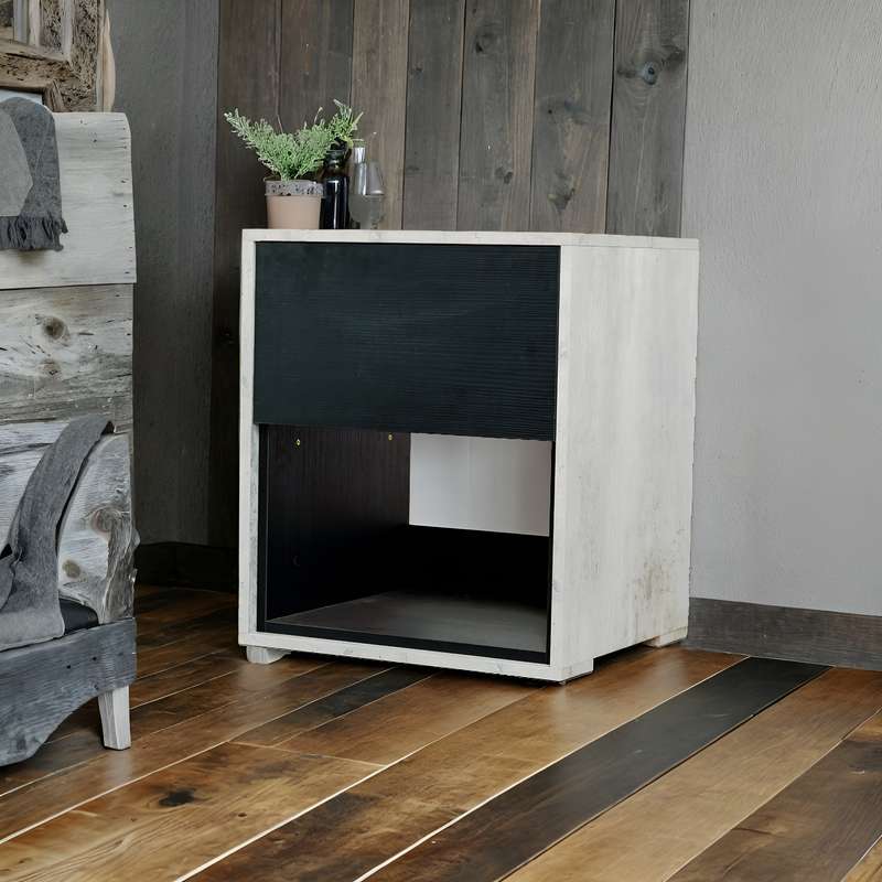 Pedestal - Neil - Grey/Black
