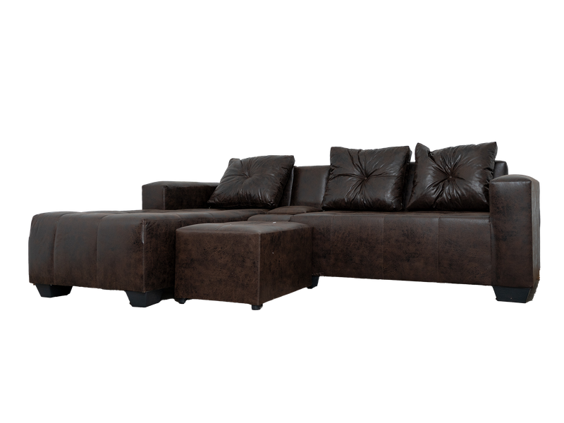 Chelsea Corner Couch - Buffalo Brown - Left Hand