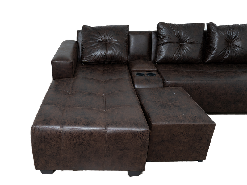 Chelsea Corner Couch - Buffalo Brown - Left Hand