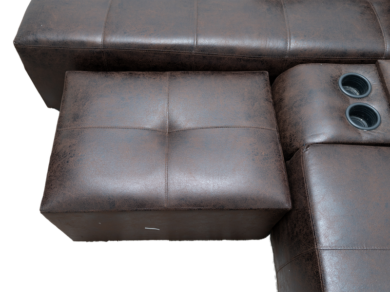Chelsea Corner Couch - Buffalo Brown - Left Hand