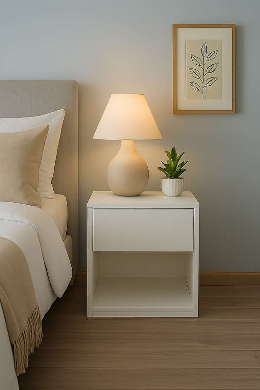 Pedestal - Neil - White