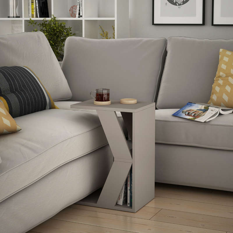 Naze Side table - Light Mocha