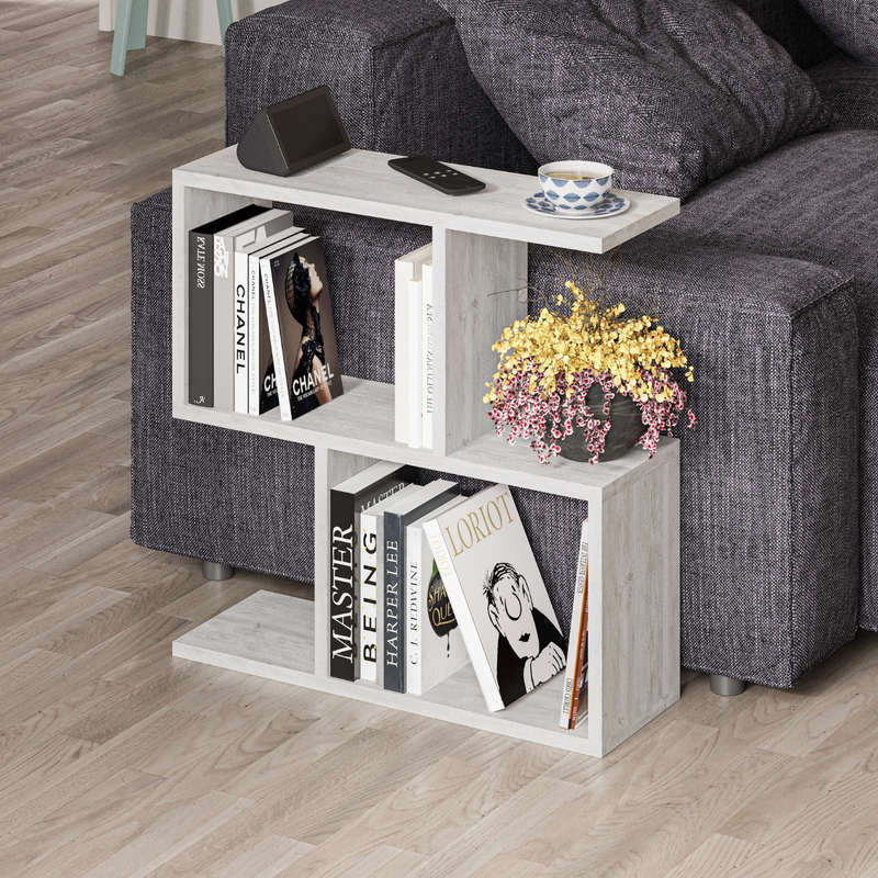 HomeMania Side Table - Ancient White