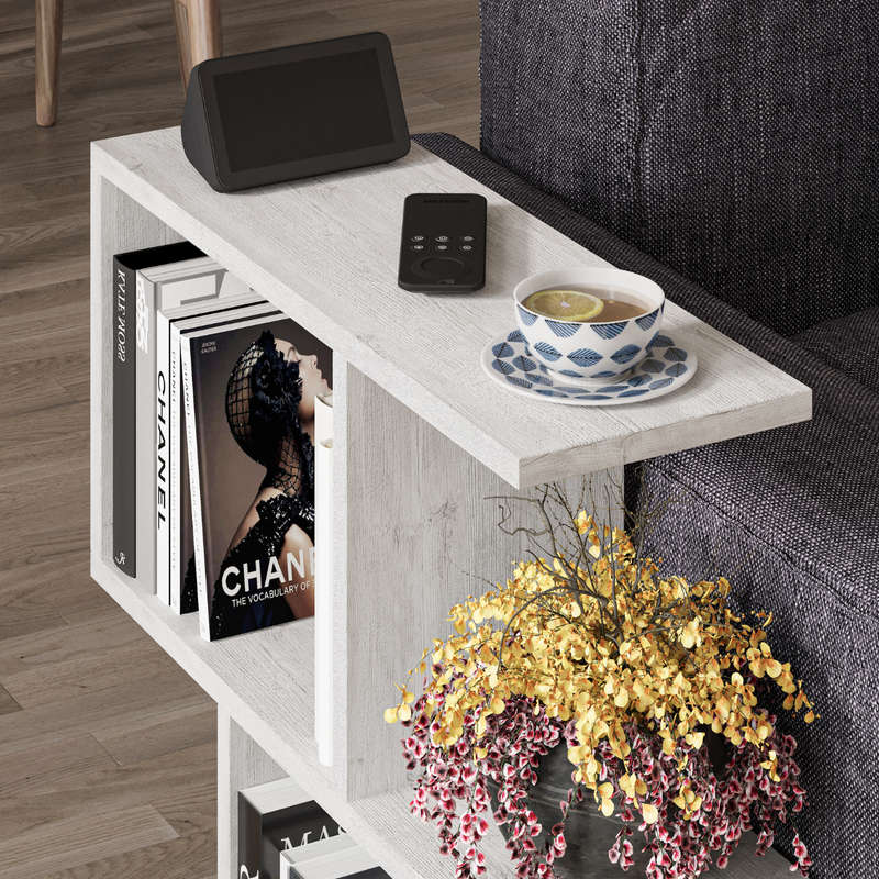 HomeMania Side Table - Ancient White