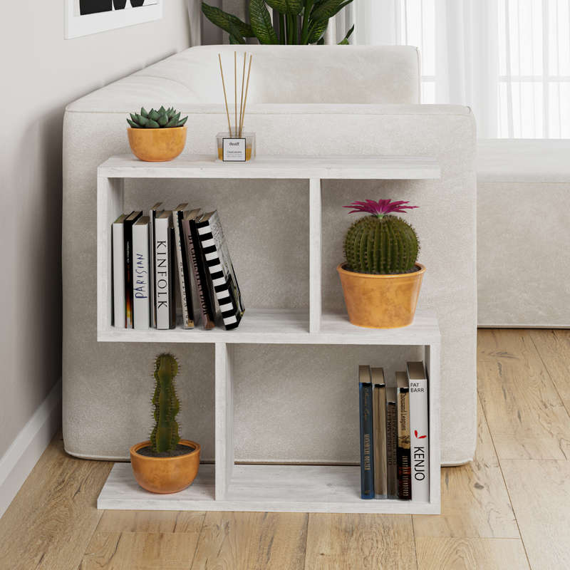 HomeMania Side Table - Ancient White