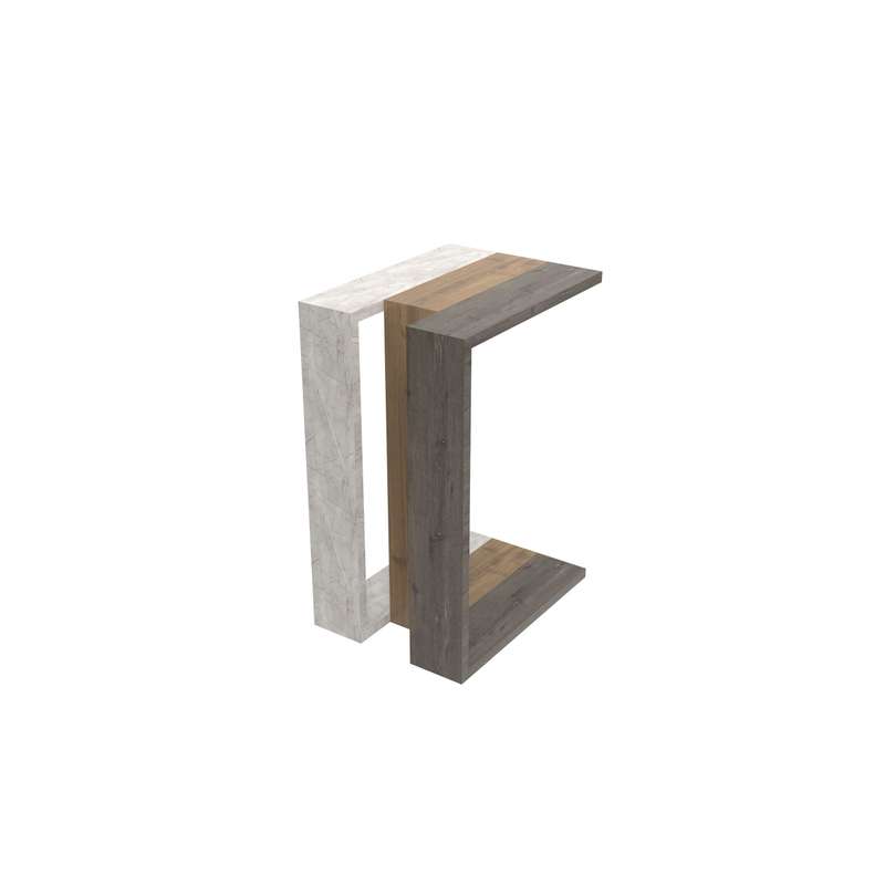 Muju Side Table Lagina-Hitit-Dark Brown