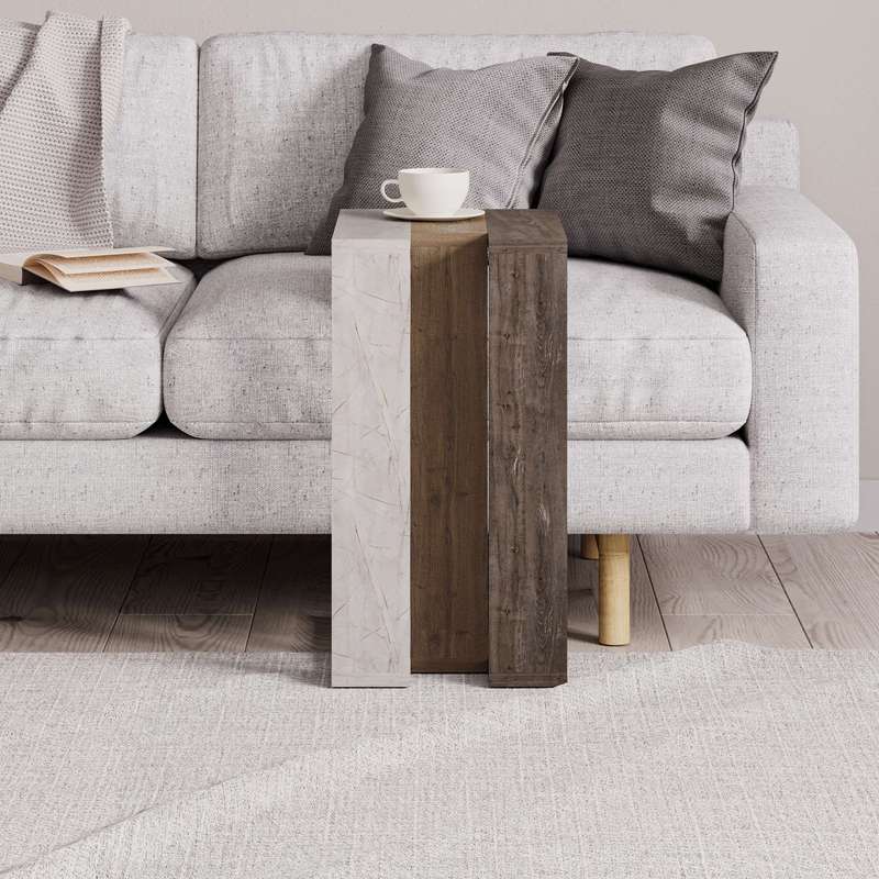 Muju Side Table Lagina-Hitit-Dark Brown