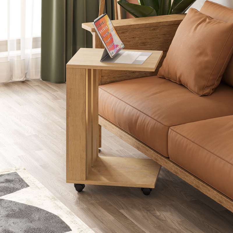 Edi Side Table Sapphire Oak
