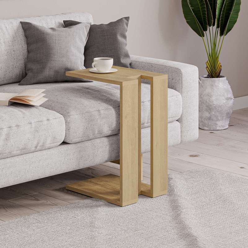 Muju Side Table Sapphire Oak-Sapphire Oak Sapphire Oak