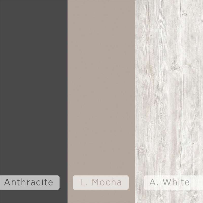 Muju Side Table Anthracite-Light Mocha-Ancient White
