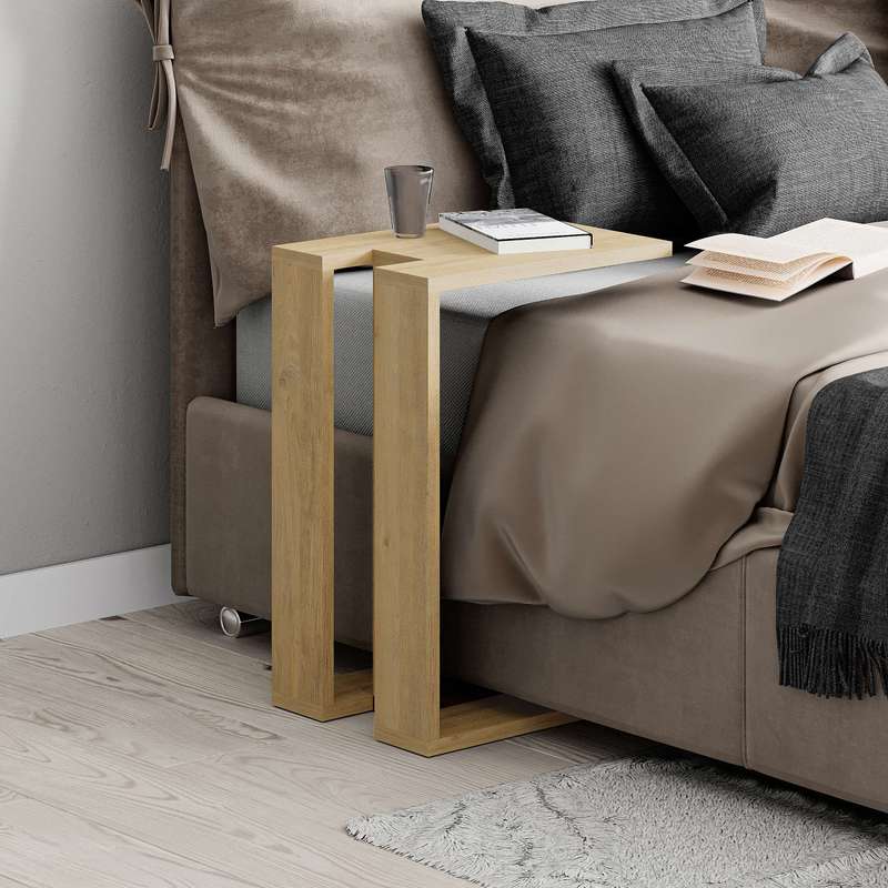Muju Side Table Sapphire Oak-Sapphire Oak Sapphire Oak