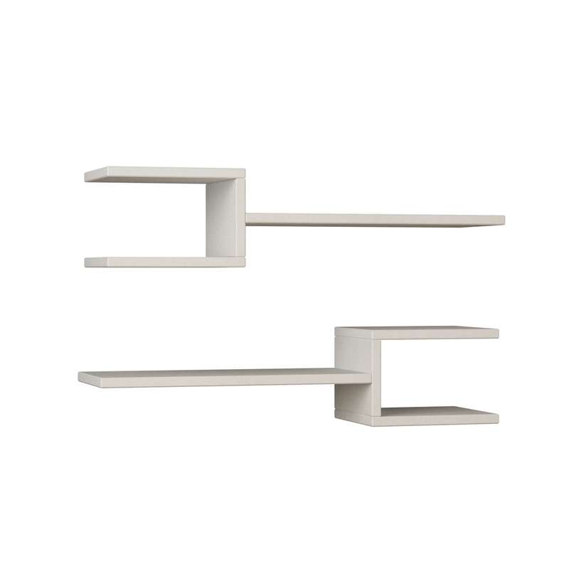 Fork Shelf Set White